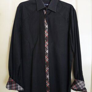 Beautiful black Stone Rose dress shirt.